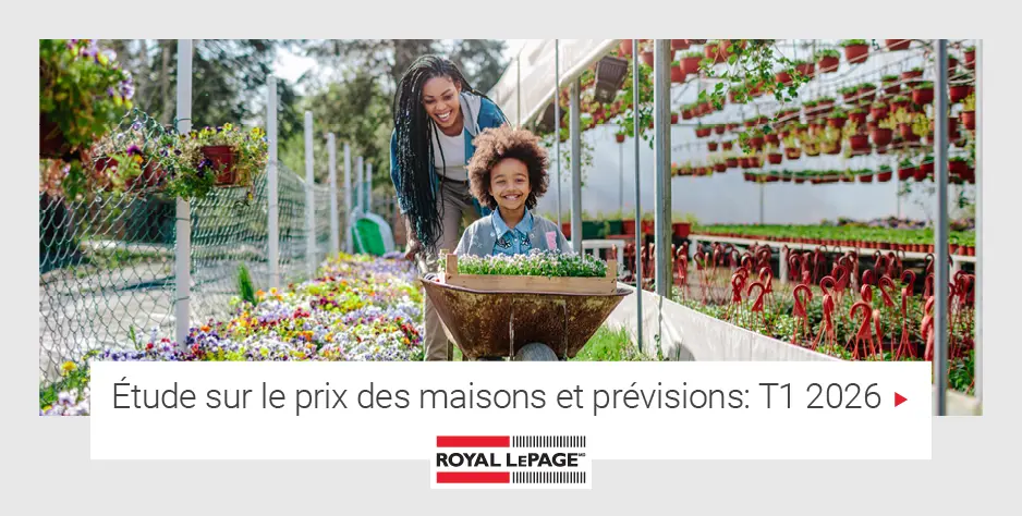 Étude sur le prix des maisons de Royal LePage et prévisions: T1 2026